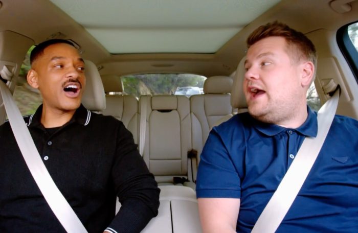 Carpool Karaoke mit James Corden und Will Smith