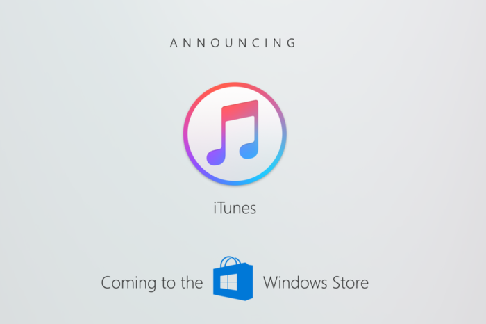 iTunes Windows Store