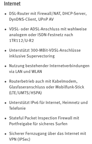 7590 technische Daten Internet