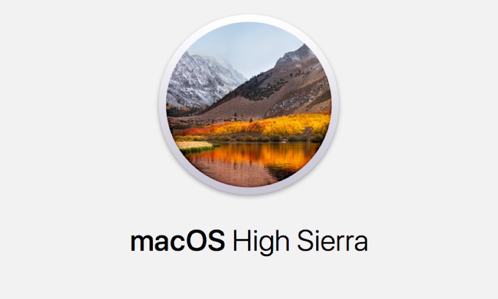 macOS High Sierra