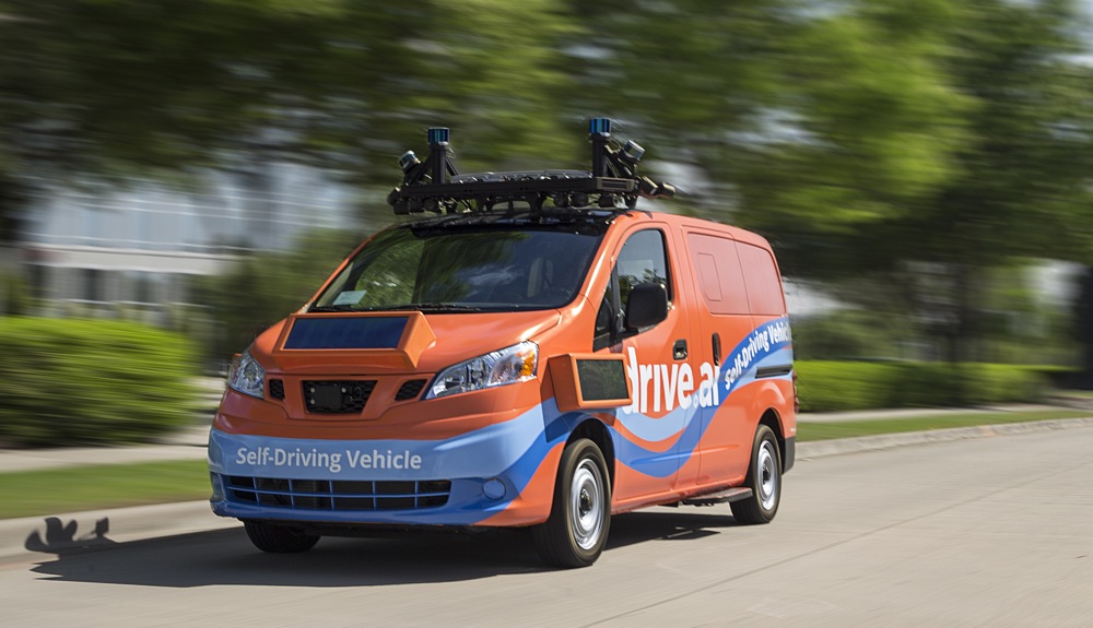 Drive.ai Van Selbstfahrende Autos