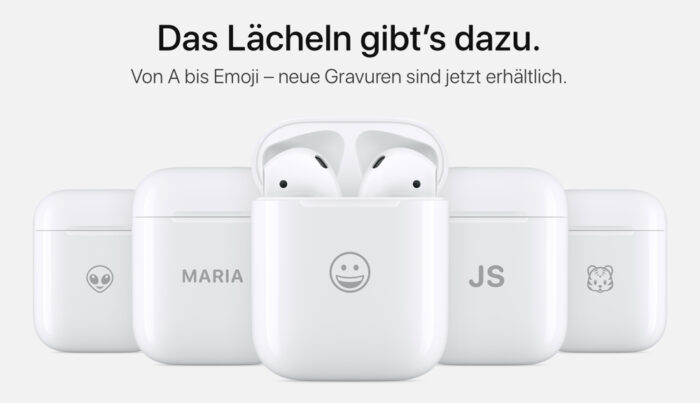 AirPods-Gravur