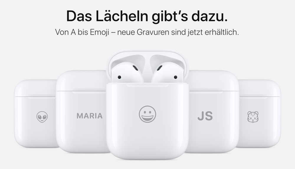 AirPods-Gravur